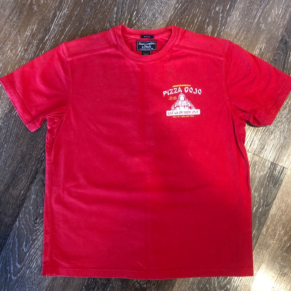 2002 Abercrombie & Fitch Banned Pizza Dojo T-Shirt